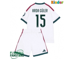 Real Madrid Arda Guler #15 Replik Heimtrikot Kinder 2026-27 Kurzarm (+ Kurze Hosen)